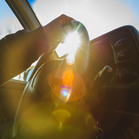 Baltimore Car Accident Lawyers provide detailed safety tip for sun glare protection. 