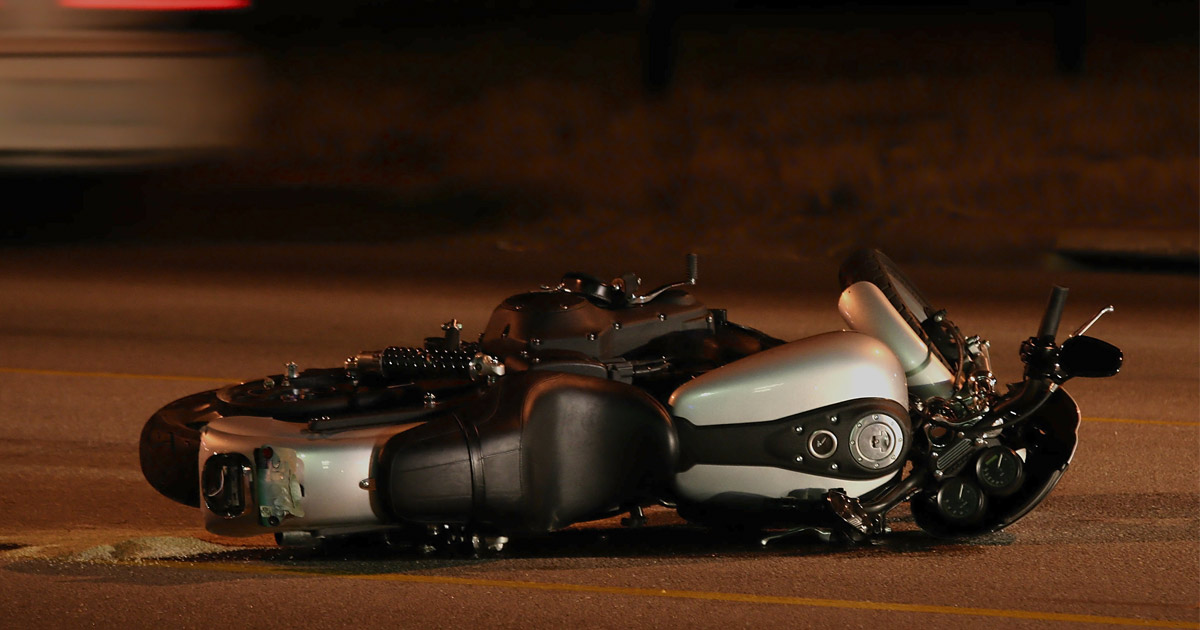 main causes of motorcycle accidents